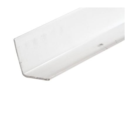 Prime-Line Vinyl Perforated Corner Shield, 1-1/8 Inch x 48 Inch, Clear (Single Pack) U 9130